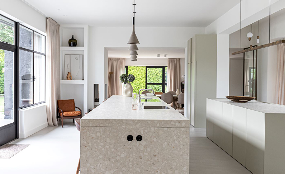 Verbouwing villa in Breda