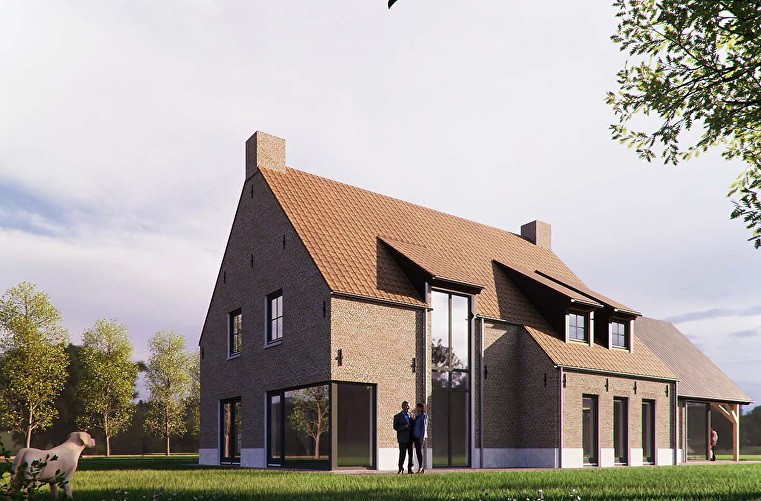 Moderne renovatie villa in Schijf