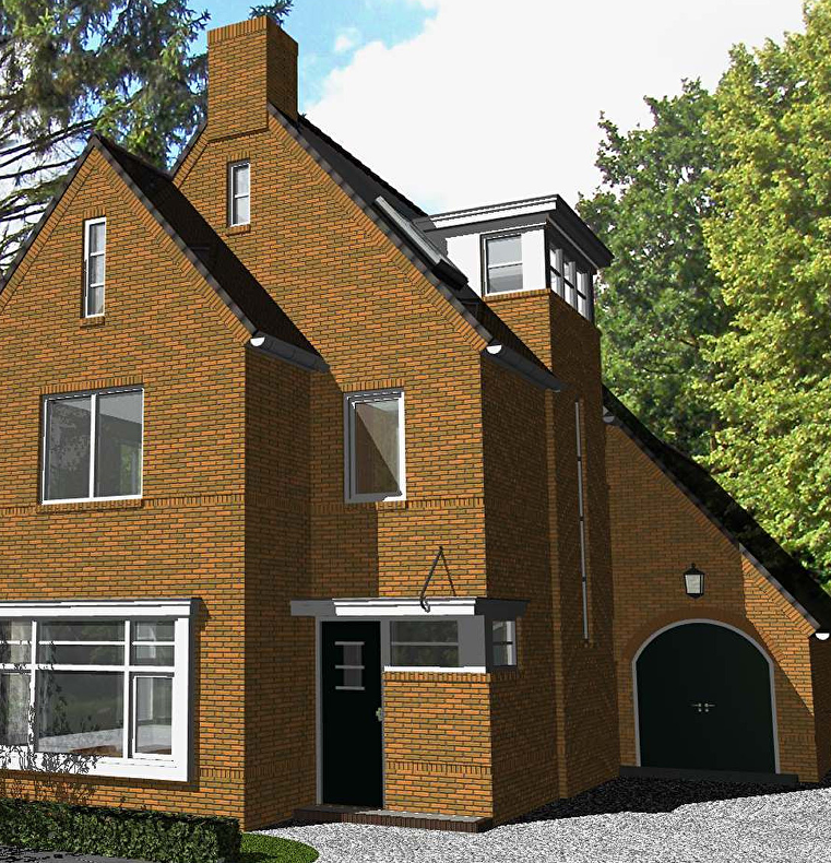 Nieuwbouw woning jaren-30 stijl