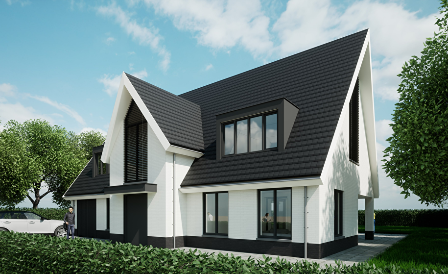 Nieuwbouw moderne villa in Nieuwkuijk