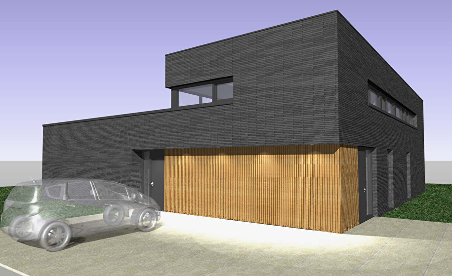 Nieuwbouw modern-landelijke villa in Waspik