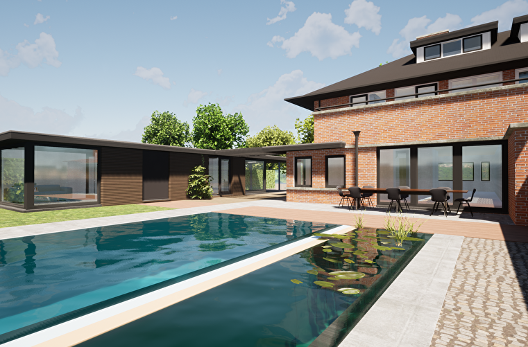 Verbouwing aan een bijzondere woning in Zeist